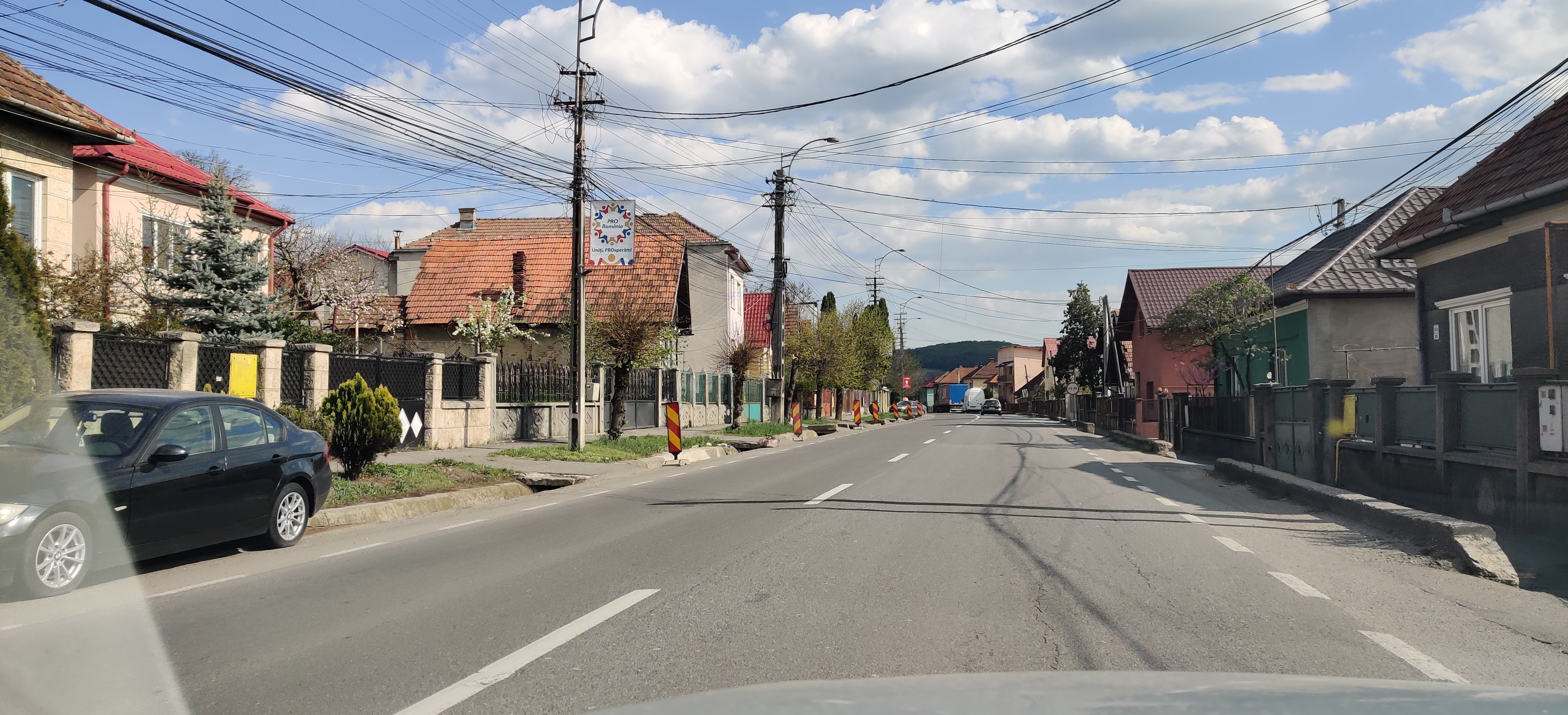 2020.04.24 Restricționare trafic în vederea reabilitării DN1 Fi în Comuna Baciu (strada Transilvaniei)