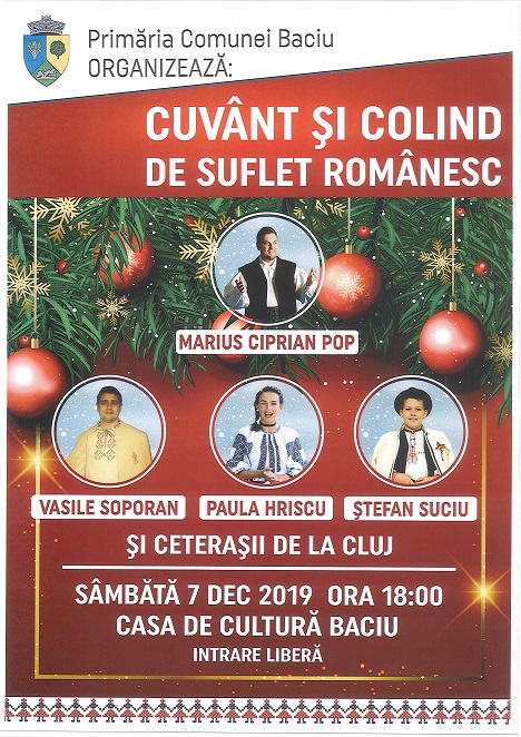 Concert de Colinde - Cuvânt și Colind de Suflet Românesc